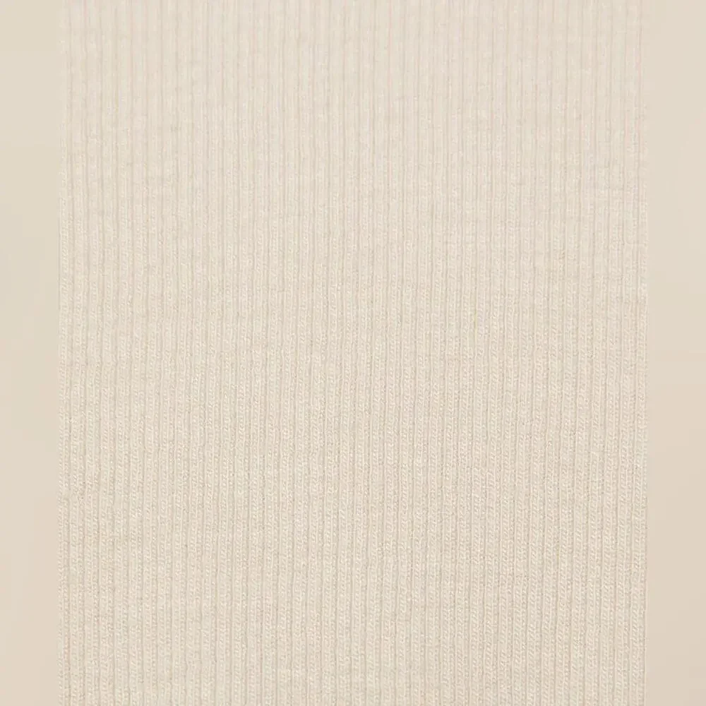 Lululemon Cropped Wide-Leg Ribbed Jumpsuit - Natural Ivory - 12